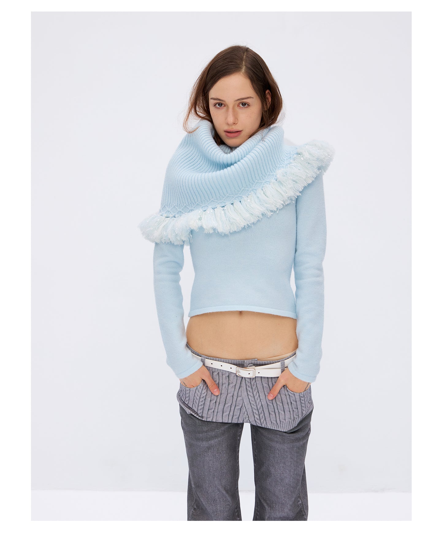 Technology fabric sweater