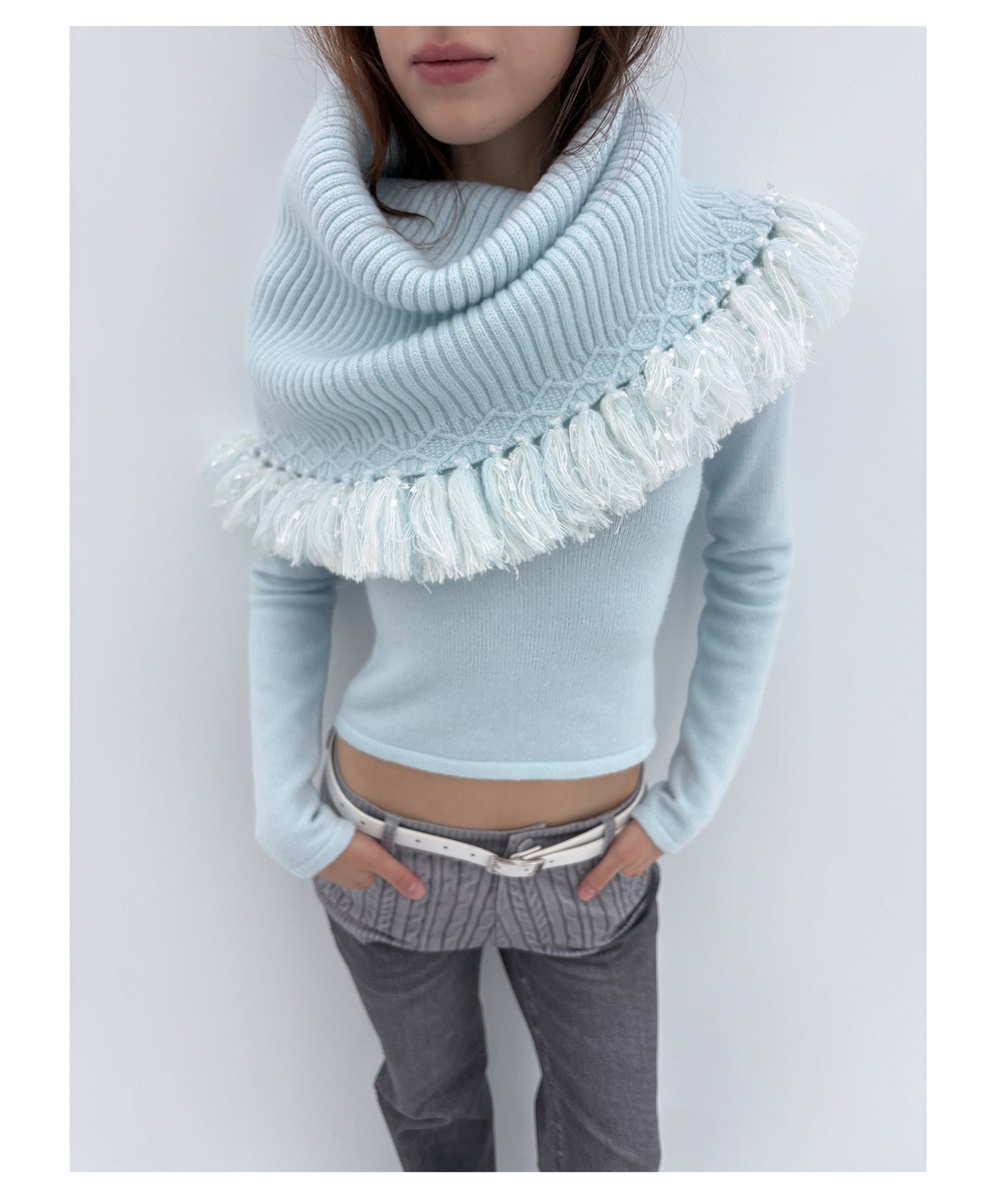 Technology fabric sweater