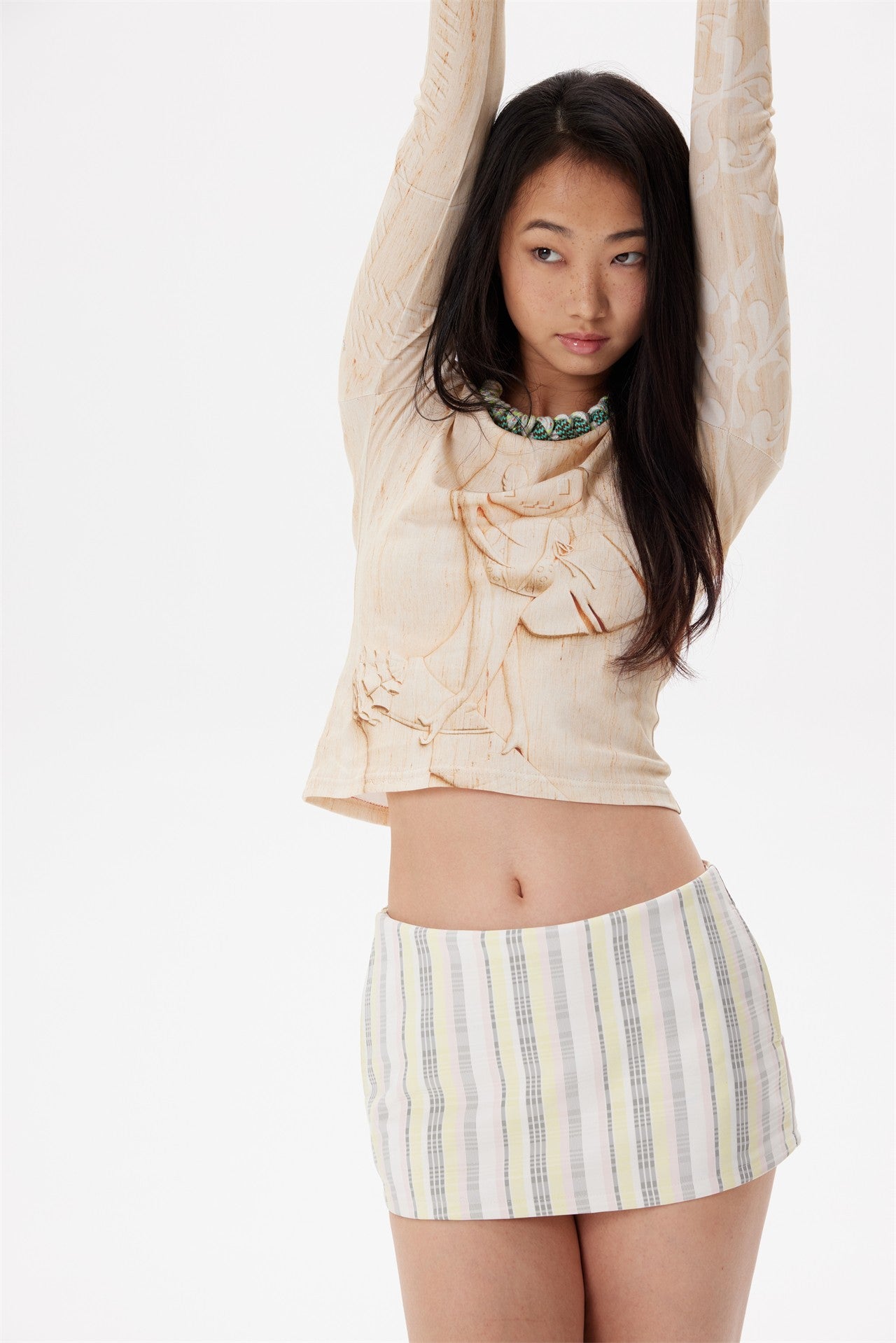 Pleated skirt