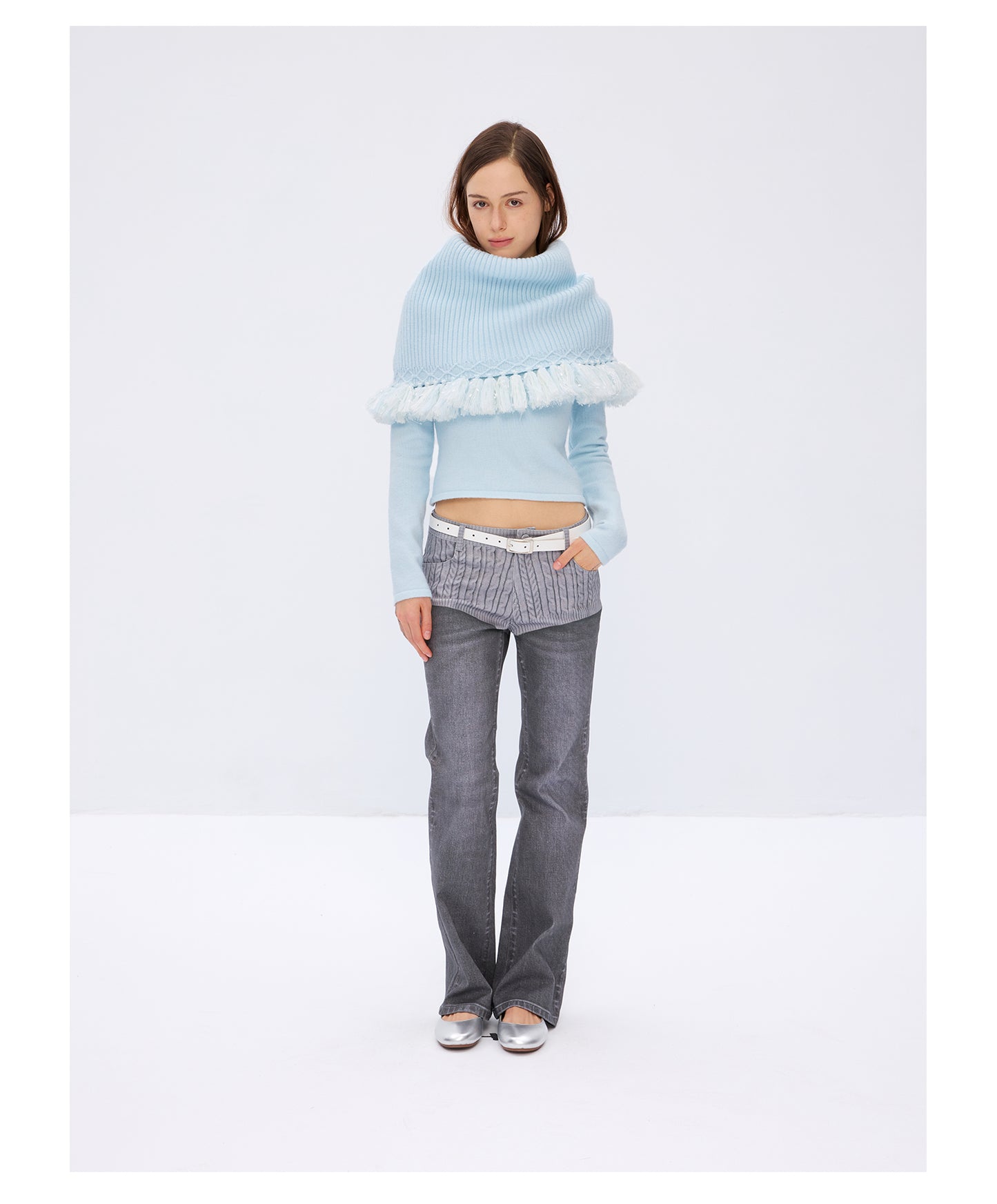 Technology fabric sweater
